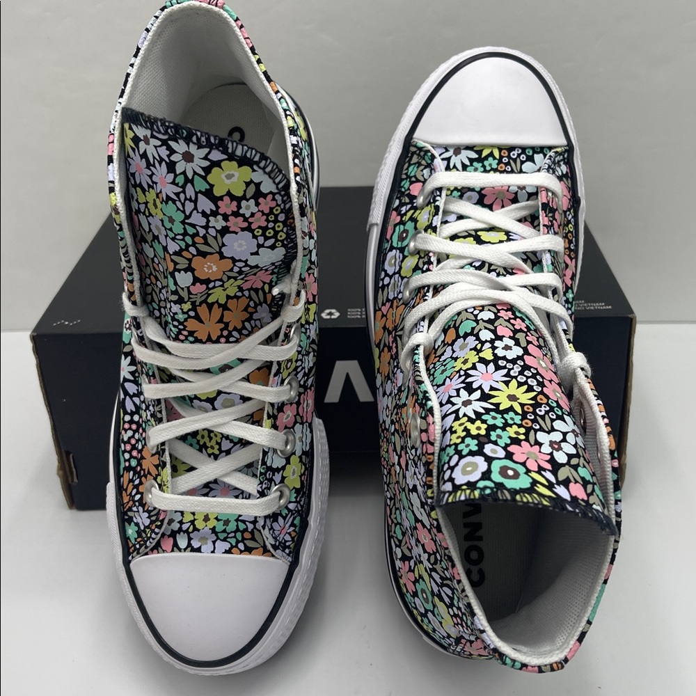 Converse CTAS A15009C CTAS LIFT HI
BLACK/WHITE/PALE SURPLUS Platform Sneakers - Picture 12 of 16